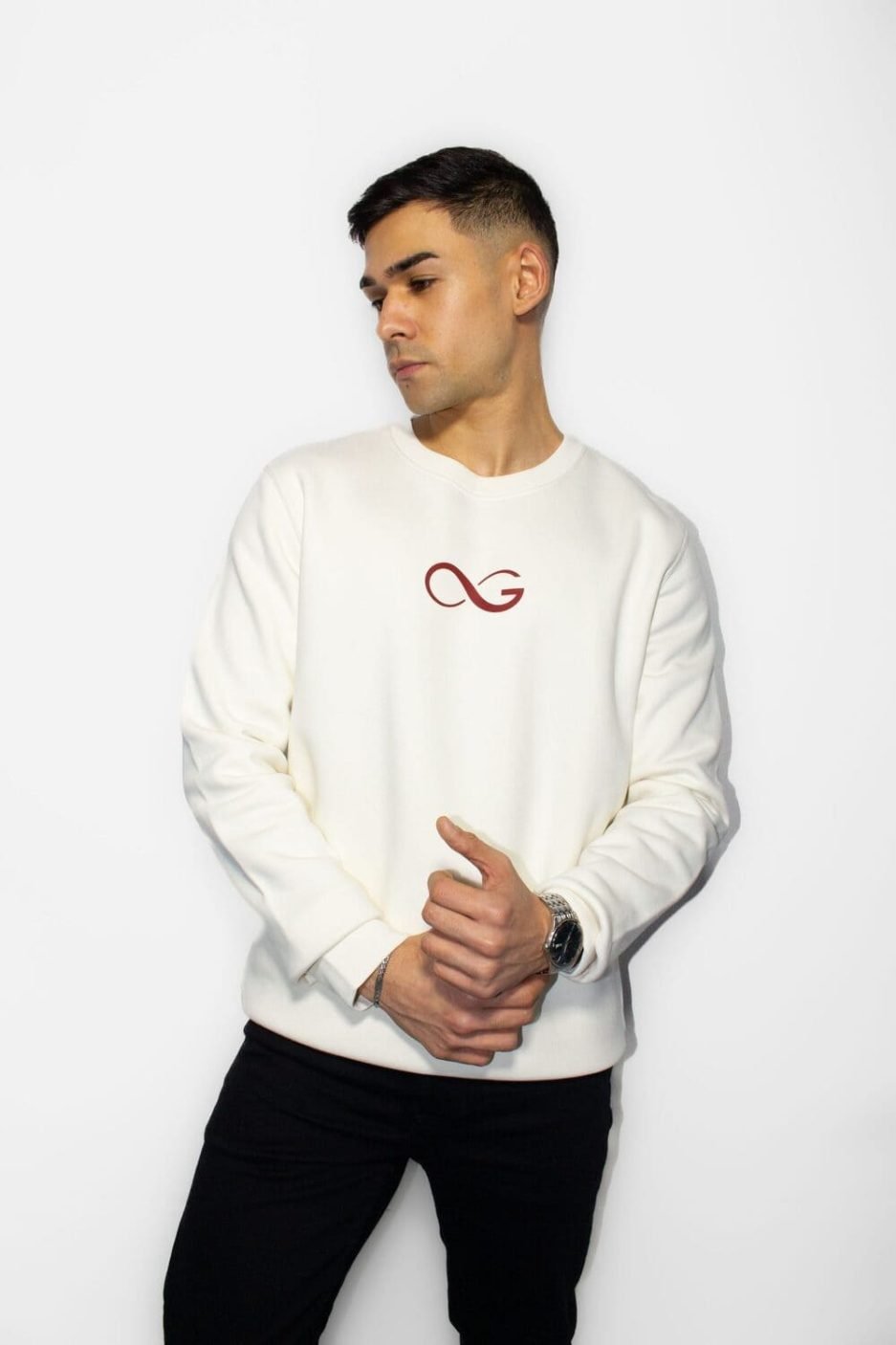 Delante Sudadera Ivory