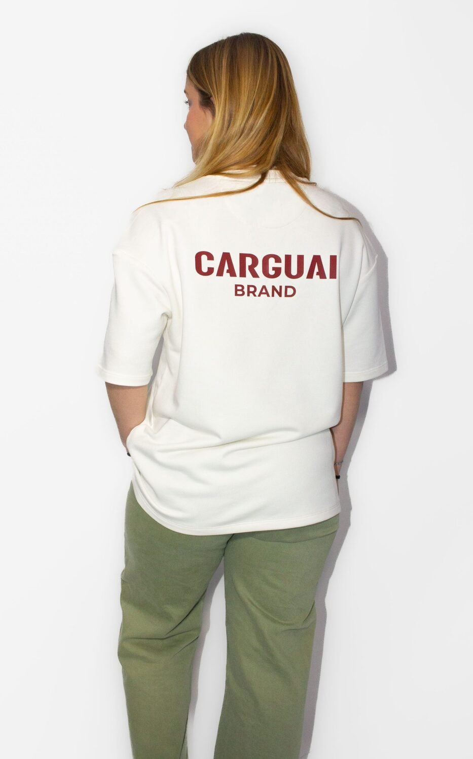 camiseta ivory carguai brand femenina