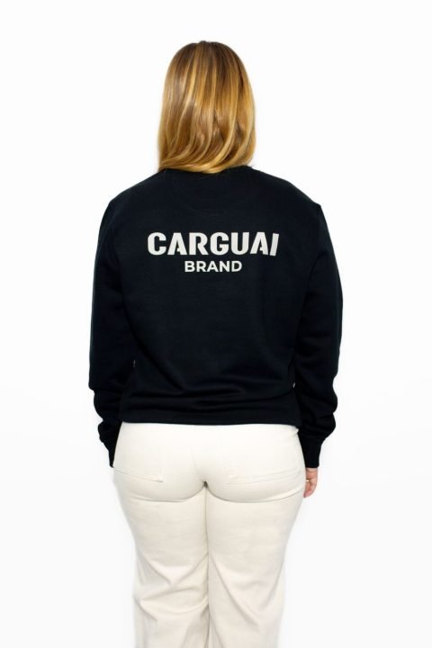 sudadera black carguai brand femenina