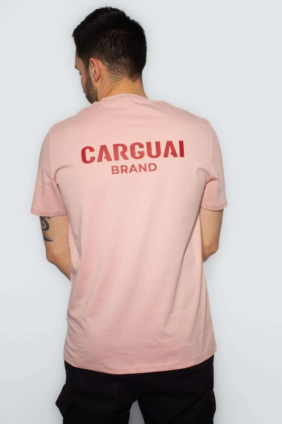 camiseta carguai brand petal rose masculina