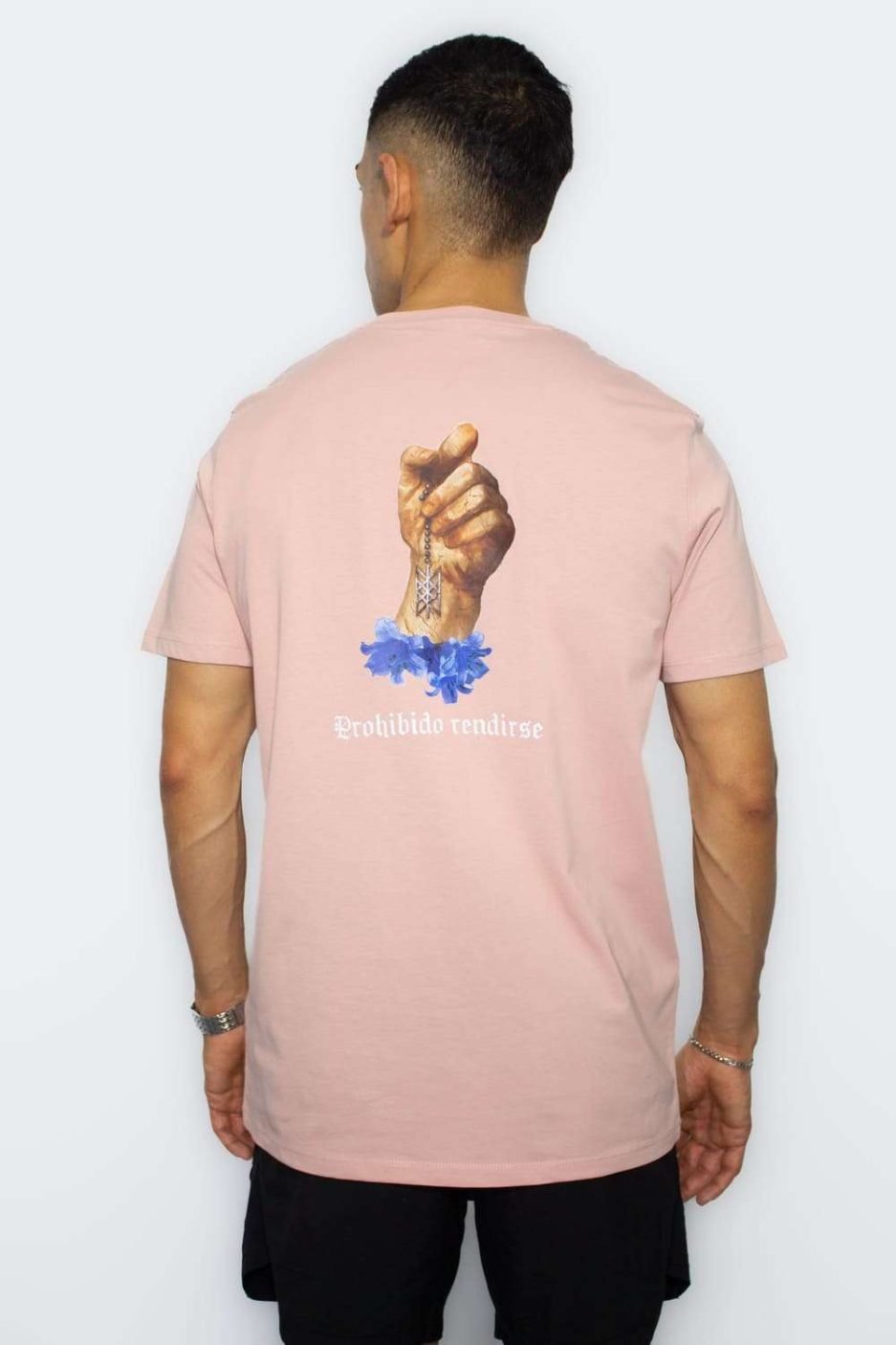 Camiseta prohibido rendirse petal rose