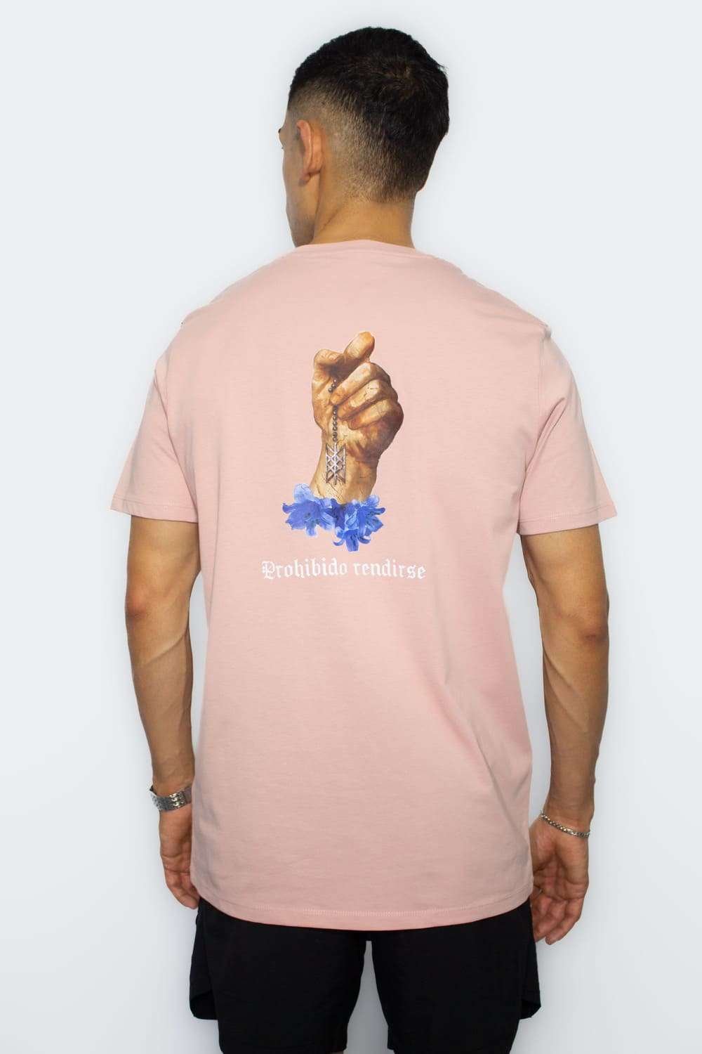 Camiseta prohibido rendirse petal rose